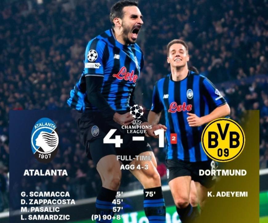 九游体育下载-真蓝黑！亚特兰大是近7年欧冠首支落后两球次回合翻盘的球队